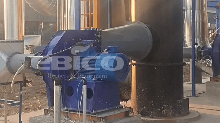 1500萬大卡導熱油爐低氮燃燒器